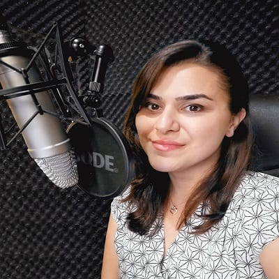 Eda Neçare — professional voice over artist on VoiceBros