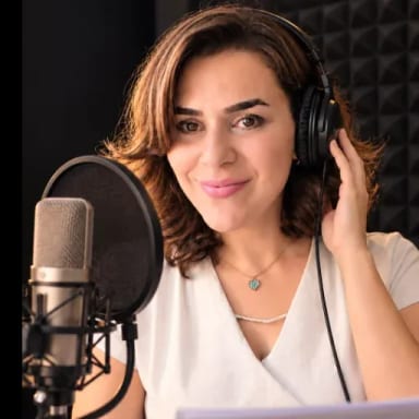 Eda Neçare — professional voice over artist on VoiceBros