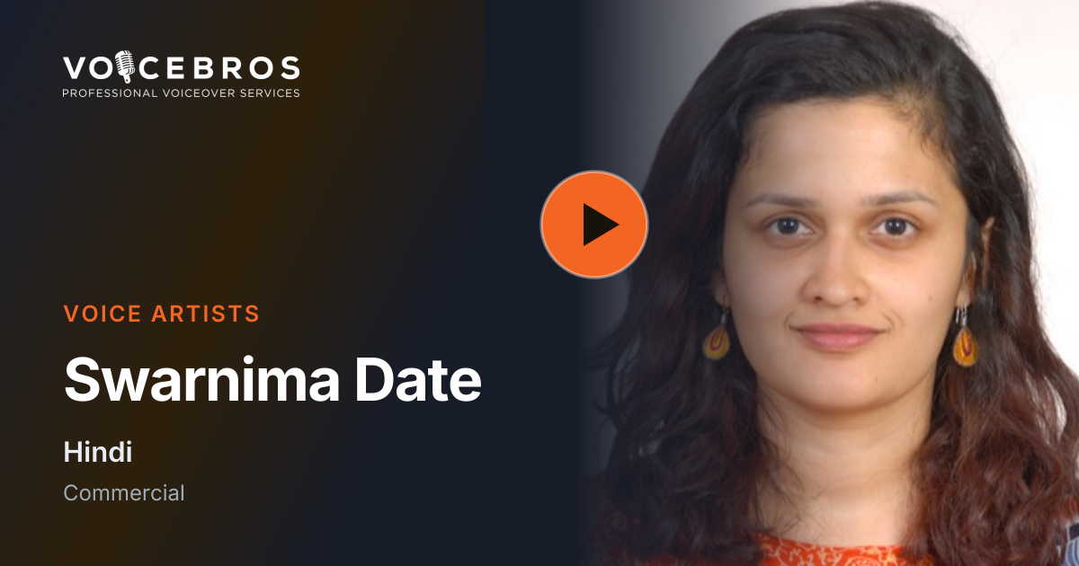 Swarnima Date — Other Voice Over Artist | VoiceBros