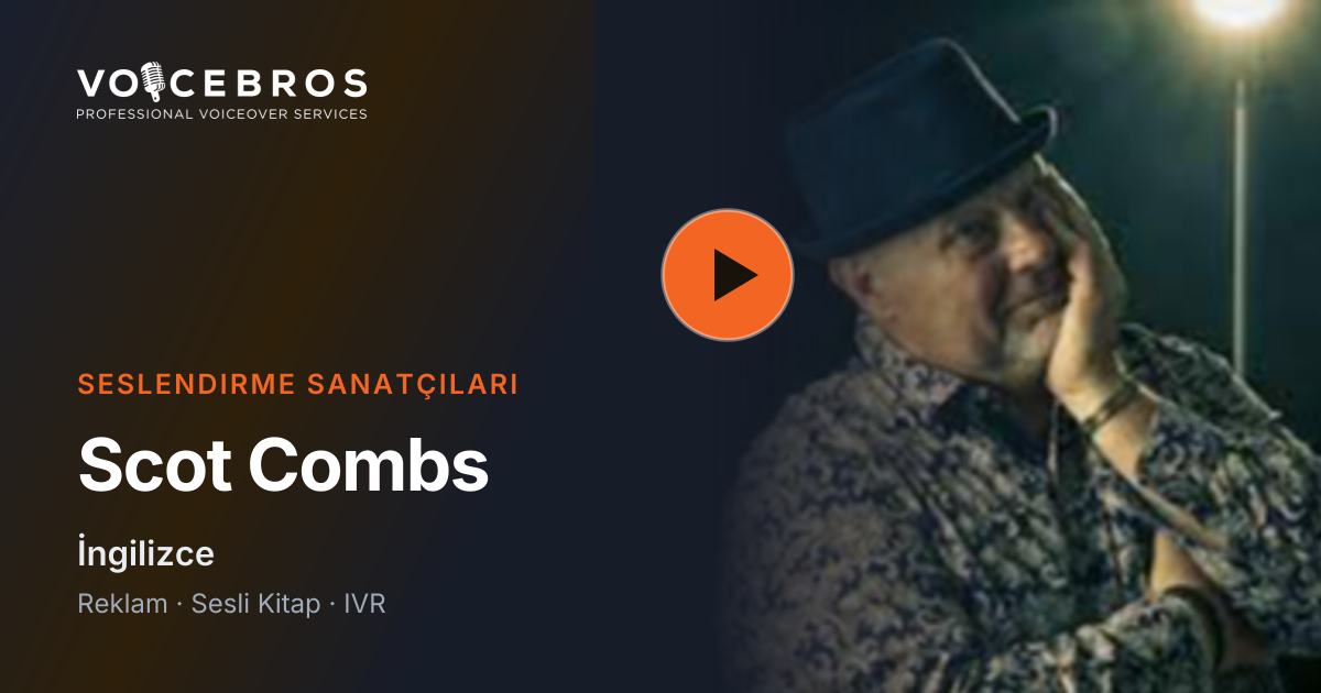 Scot Combs — Voice Over Artist — EN · OTHER, IVR, COMMERCIAL · ★ 5.0 ...